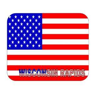  US Flag   Wisconsin Rapids, Wisconsin (WI) Mouse Pad 