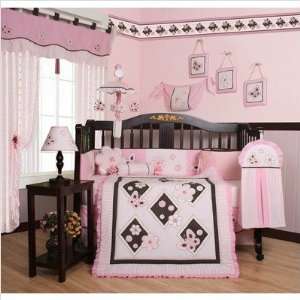 Geenny CRIB CF 2032 Boutique Butterfly 13 Piece Crib Bedding Set in 