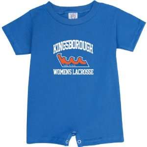 Kingsborough Community College Wave Royal Blue Womens Lacrosse 