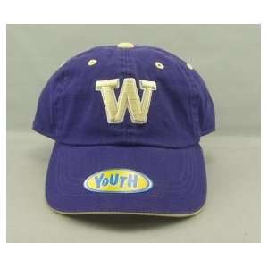  Washington Huskies UW NCAA Youth Crew Adjustable Hat 
