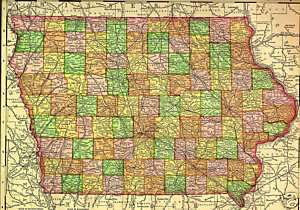 1911 History & Genealogy of Clinton County Iowa IA  