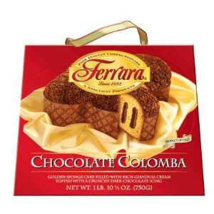 Ferrara Chocolate Colomba 1 lb 10 oz Grocery & Gourmet Food