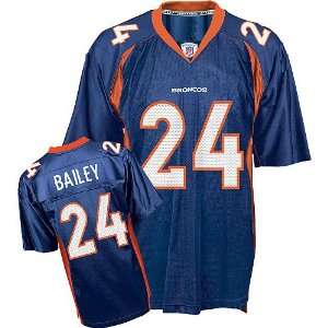   #24 Bailey Blue Authentic Football Jersey Size 56