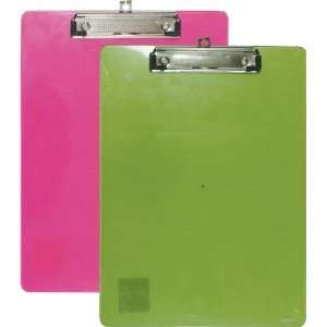   Standard Size Plastic Clipboard with Low Profile Clip