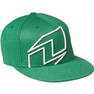 One Industries Colossal 11 Youth Flexfit Racewear Hat   Verdant Green 