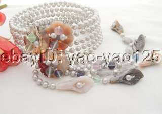   oval cloudy quartz, agate and stone flower, good quality, high luster