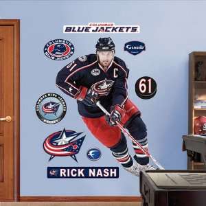  Rick Nash Columbus Blue Jackets Fathead NIB Everything 