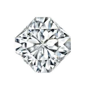  Asscher 3.5 mm 0.23 carats 57 facets Charles & Colvard Jewelry
