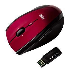  Sanwa Supply Wireless Laser Mouse 1600dpi 4 Button (R 