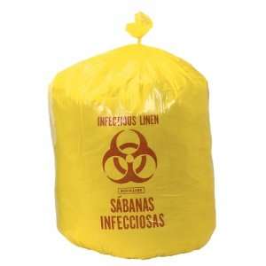  Colonial Bag Yellow Low Density Liners   31 x 43, 11 mil 