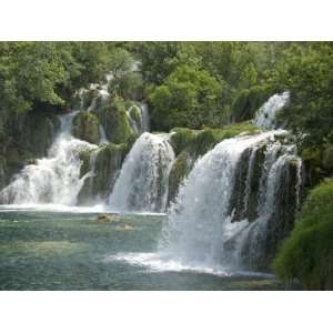  Krka Tufa Falls, Sibenik, Croatia, Europe Photographic 