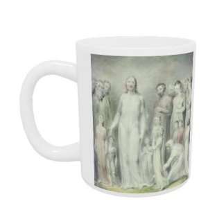 The Healing of the Woman with an Issue of Blood by William Blake   Mug 