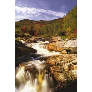  Ausable River, New York, Waterfalls Wall Poster Print 