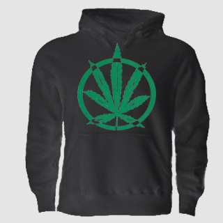 Marijuana Weed Cannabis Hoodie High coffee shop cool  