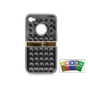  Hard Plating Stand Bling Case Cover Skin for iPhone 4 4G 