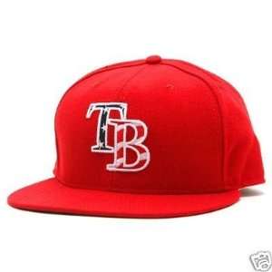  Tampa Bay Rays Stars Stripes New Era Hat Cap 7 5/8 MLB 