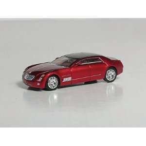  HO 2003 Cadillac Sixteen Concept Car   Metallic Red Toys & Games