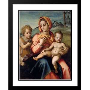  Madonna And Child With The Infant Saint John In A 