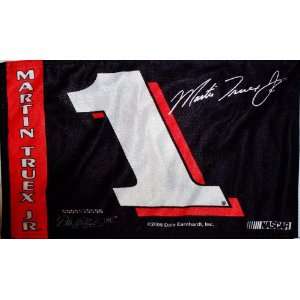Martin Truex #1 Car Flag with Wall Bracket (Set of 2)  
