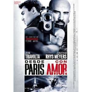 From Paris with Love (2010) 27 x 40 Movie Poster Spanish Style A 