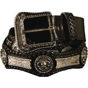  Armourdillo Duffel Concho Belt [X Large] Black Sports 