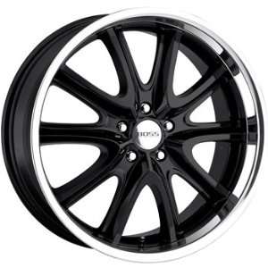 Boss 336 20x8.5 Black Wheel / Rim 5x4.5 with a 28mm Offset and a 82.80 
