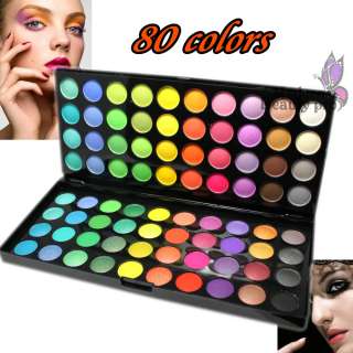 Manly 80 Matte Shimmer COLOR EYESHADOW COSMETIC PALETTE  