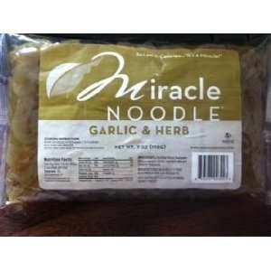 Miracle Noodle Garlic and Herb 5 Pack  Grocery & Gourmet 