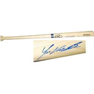  Juan Uribe Autographed Blonde Big Stick Rawlings Bat 