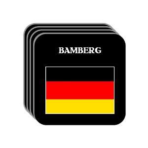 Germany   BAMBERG Set of 4 Mini Mousepad Coasters