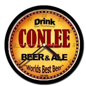  CONLEE beer and ale cerveza wall clock 