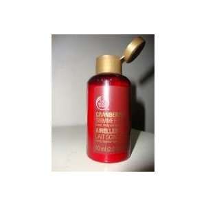 The Body Shop~CRANBERRY Shimmer Lotion