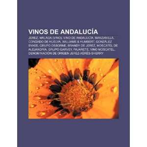  Vinos de Andalucía Jerez, Málaga (vino), Vino de Andalucía 