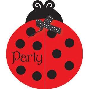    Ladybug Themed Party Invitations   Bulk