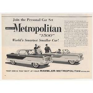   Metropolitan 1500 Hardtop and Convertible Print Ad