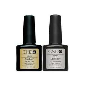  CND Shellac Top .25oz and Base .25oz Set of 2 Good Deal 