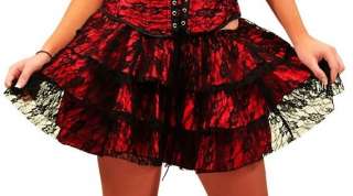 This listing is for one skirt only. matching corset can be purchased 