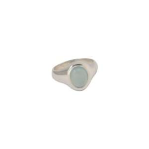  Sterling Silver Chalcedony Ring Size 7 Jewelry