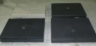 Lot 4 Fujitsu E362 Compaq LTE 5400 Dell CPx Gateway 9300 Laptops AS 