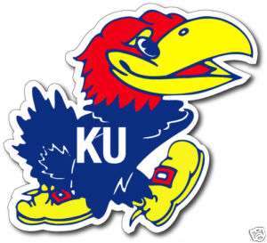 KANSAS JAYHAWKS WALL UP DECAL (compare to Fatheads)  