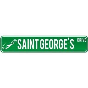 New  Saint Georges Drive   Sign / Signs  Bermuda Street Sign City