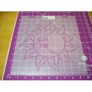    9 Good Morning Sun Quilting Stencil Arts, Crafts & Sewing