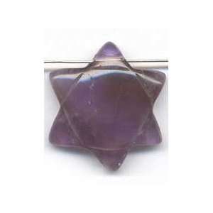  Amethyst 6 Point Star Bead Arts, Crafts & Sewing