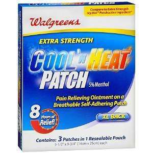   X Large Back Extra Strength Cool N Heat Patch 