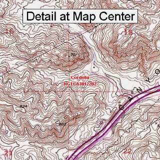  Map   Cordelia, California (Folded/Waterproof)