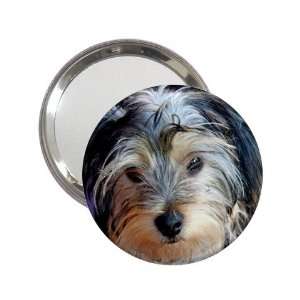 Yorkshire Terrier Puppy Dog 3 Handbag Makeup Mirror K0654 