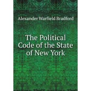   the State of New York Alexander Warfield Bradford  Books