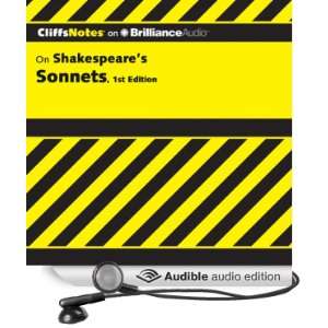  CliffsNotes Shakespeares Sonnets, 1st Edition (Audible 