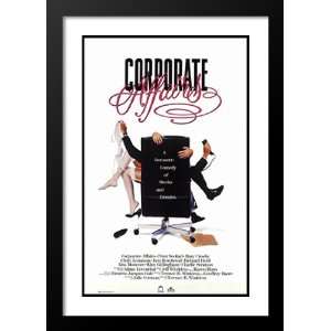  Corporate Affairs 20x26 Framed and Double Matted Movie 