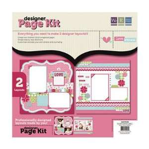  Love Struck 12 x 12 Page Kit Arts, Crafts & Sewing